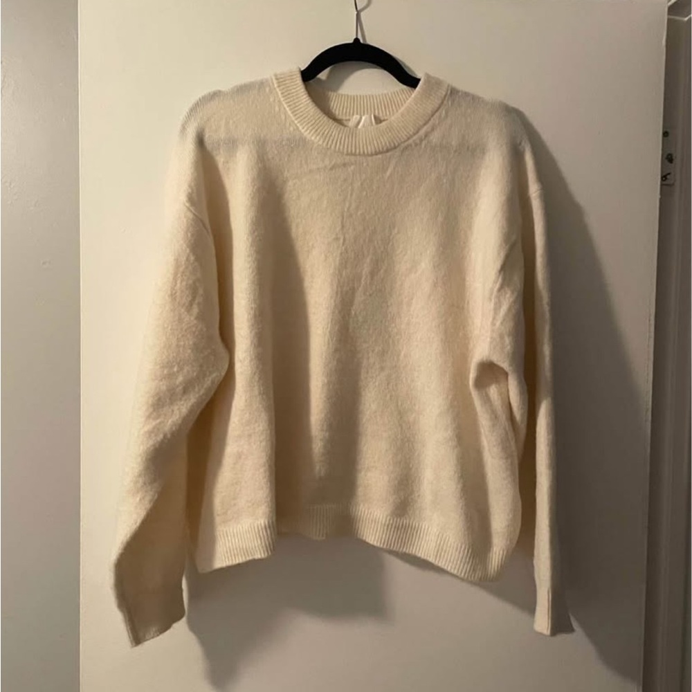Cream Knit Sweater